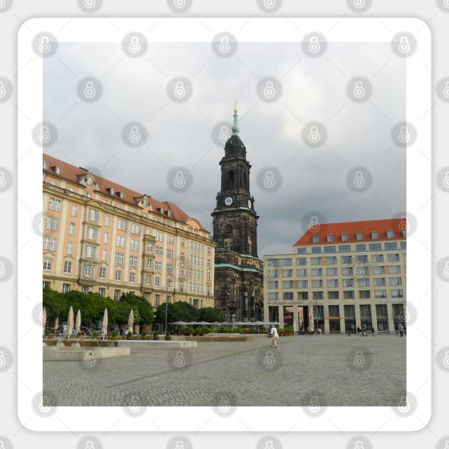 Dresden Germany sightseeing trip photography from city scape Europe trip Sticker by BoogieCreates